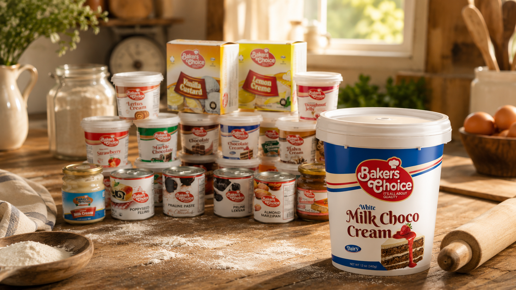 Bakers Choice front project preview
